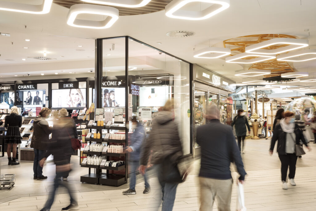 Mall-Bereich im QUARREE Wandsbek
